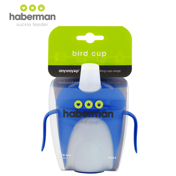 哈伯曼藍(lán)色小鳥(niǎo)杯 包裝 背部