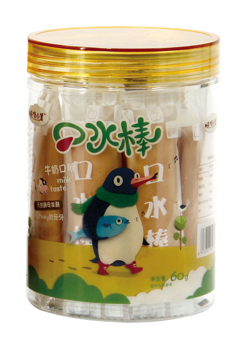 味佳小美牛奶口味口水棒