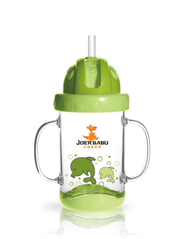 小袋鼠巴布晶透學(xué)飲杯260ml綠色.jpg.jpg 小袋鼠巴布晶透學(xué)飲杯260ml綠色.jpg.jpg