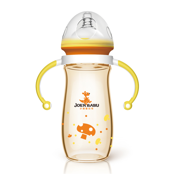 小袋鼠巴布PPSU奶瓶BP-806黃色