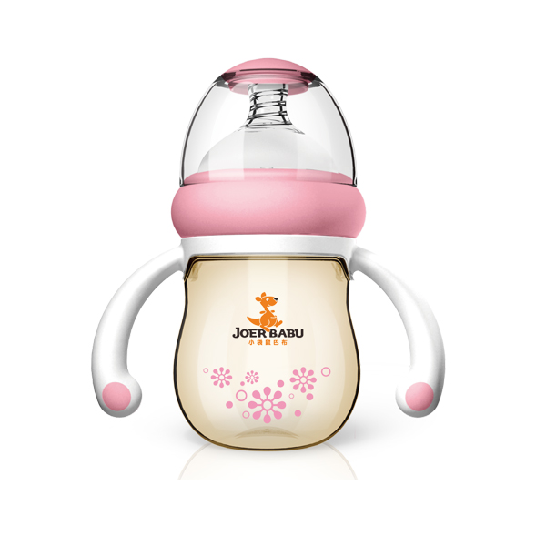 小袋鼠巴布PPSU奶瓶BP-893粉色