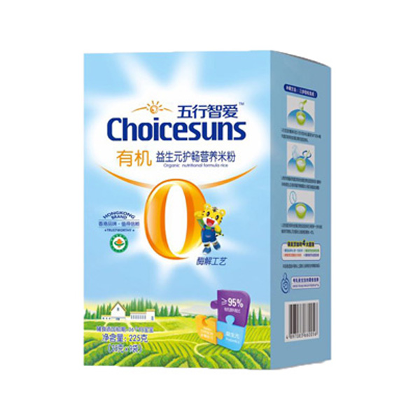 初臣氏五行智愛有機 益生元護暢營養(yǎng)米粉