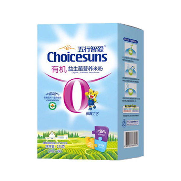 初臣氏五行智愛有機 益生菌營養(yǎng)米粉