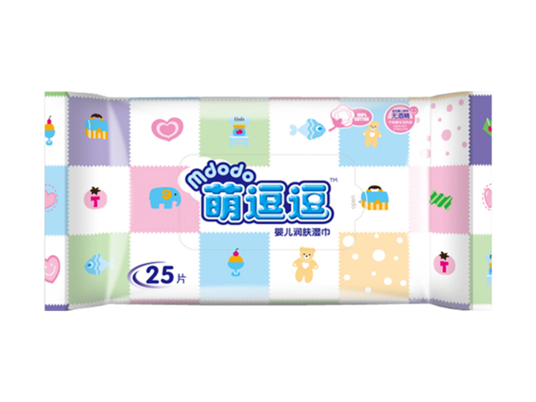 萌逗逗嬰兒潤(rùn)膚濕巾