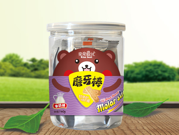 親親最優(yōu)磨牙棒牛奶味