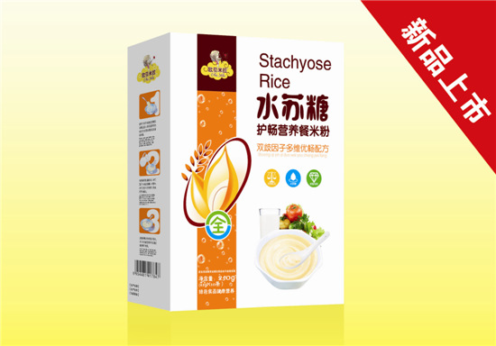 歐貝米拉水蘇糖護(hù)暢營(yíng)養(yǎng)餐米粉雙歧因子多維配方盒裝