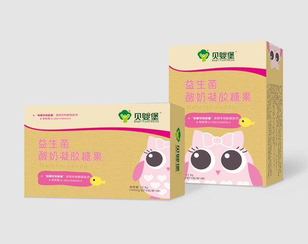 貝嬰堡益生菌酸奶凝膠糖果