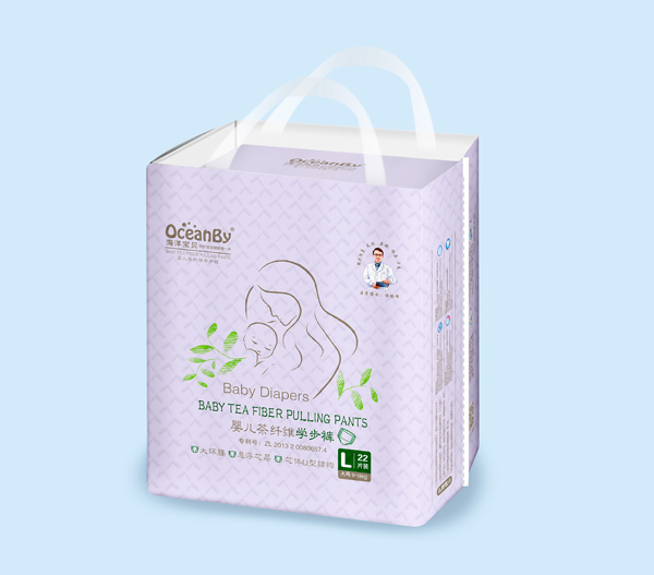 海洋寶貝嬰兒茶纖維學(xué)步褲L22片-小包