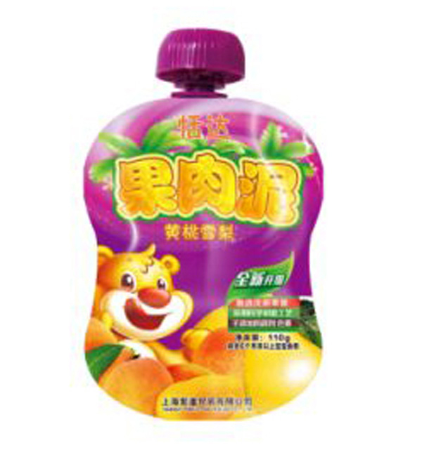 恬達(dá)果肉泥-黃桃雪梨