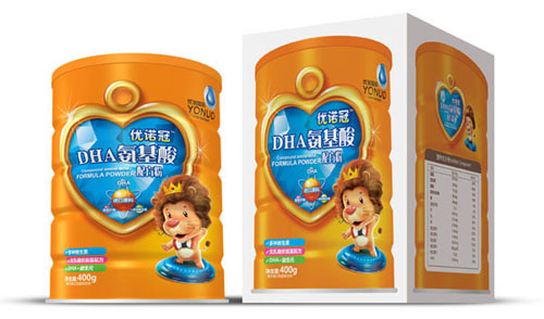 優(yōu)諾冠DHA氨基酸配方粉