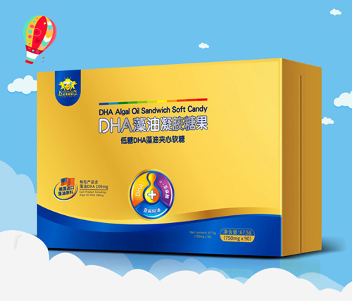 金盾愛嬰DHA藻油凝膠糖果