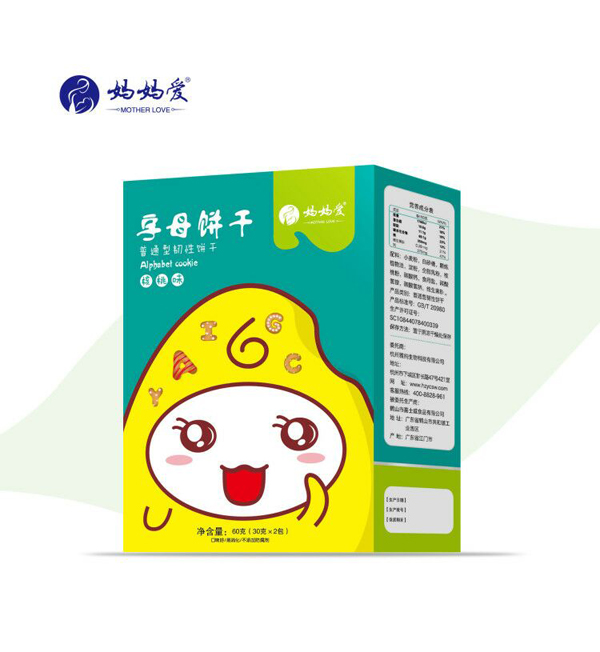 媽媽愛(ài)字母餅干-核桃味