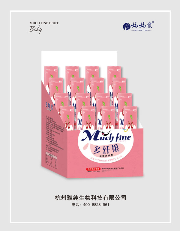 媽媽愛多纖果山楂水果條