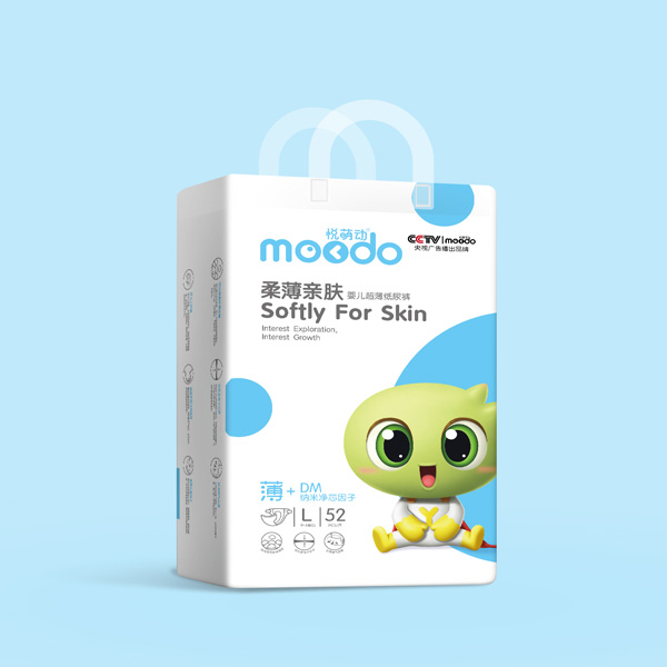 悅萌動柔薄親膚嬰兒超薄紙尿褲L52