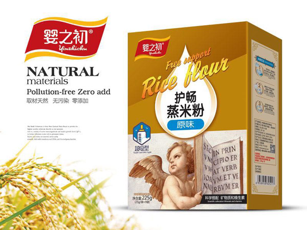 嬰之初護(hù)暢配方蒸米粉-原味盒裝