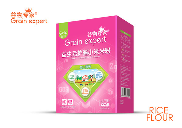 谷物專(zhuān)家益生元護(hù)暢小米米粉-淮山薏米 盒裝