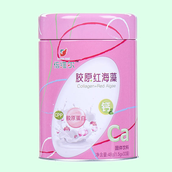 倍維爾膠原紅海藻固體飲料