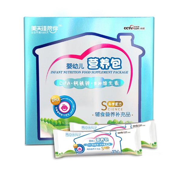 美天佳嬰幼兒營(yíng)養(yǎng)包-正面