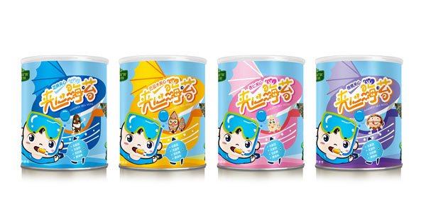 好娃娃夾心海苔桶裝系列