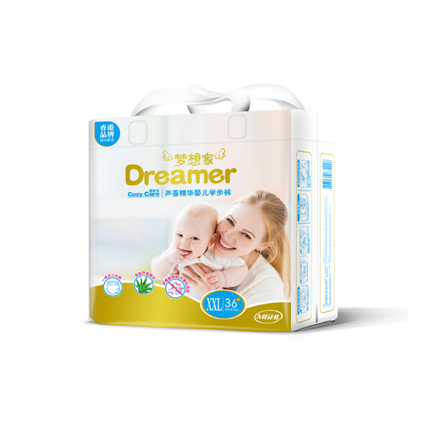 柔非凡夢(mèng)想家蘆薈精華嬰兒學(xué)步褲XXL36