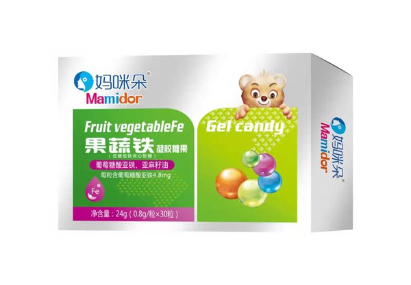 媽咪朵果蔬鐵凝膠糖果