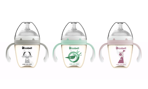 迪可貝兒300MLPPSU廣口自動(dòng)握把奶瓶