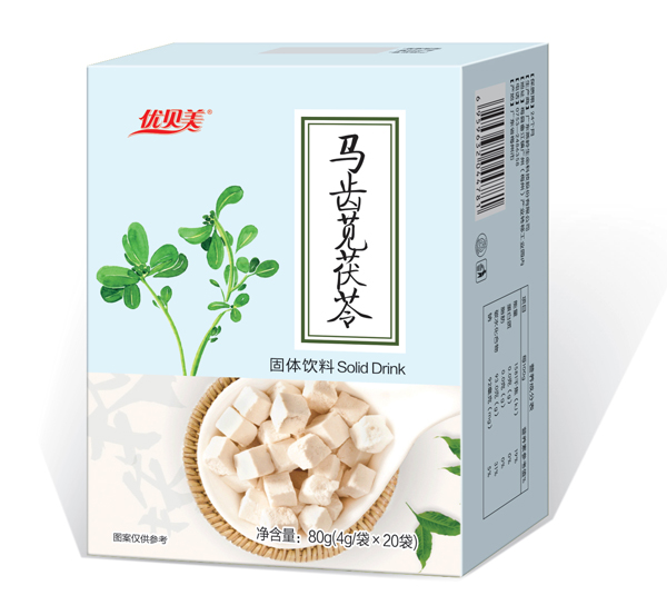 優(yōu)貝美馬齒莧茯苓固體飲料
