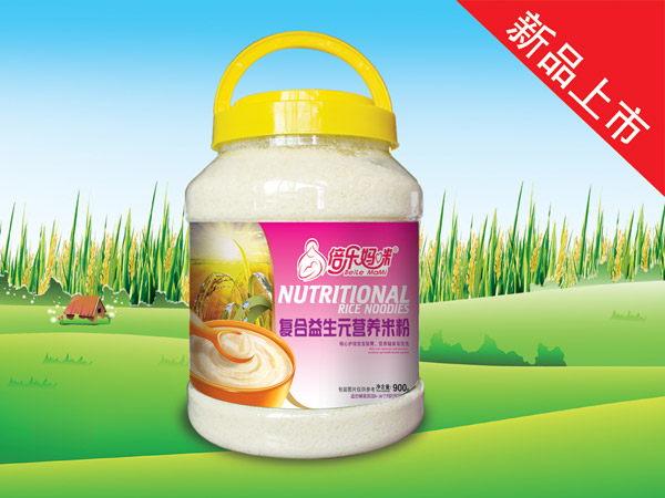 倍樂媽咪營(yíng)養(yǎng)米粉-復(fù)合益生元900g桶裝