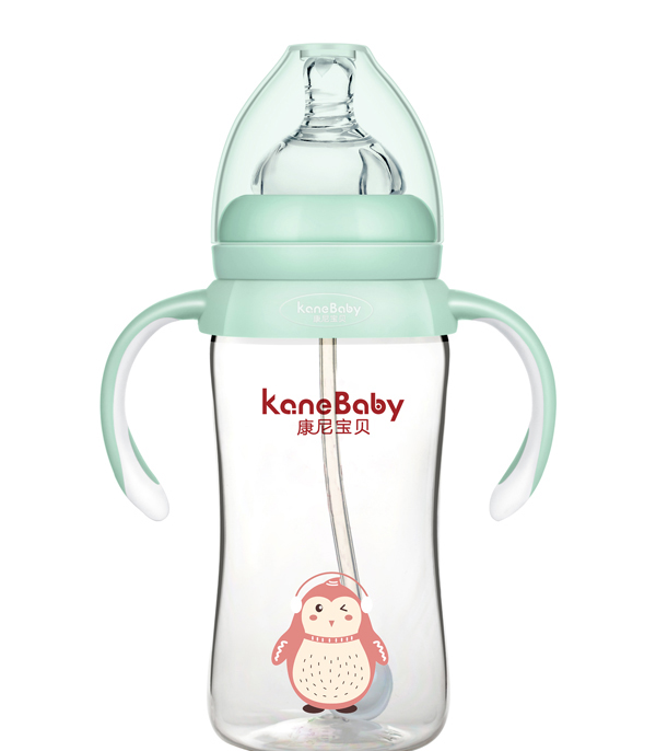 康尼寶貝PPSU奶瓶8203-綠色