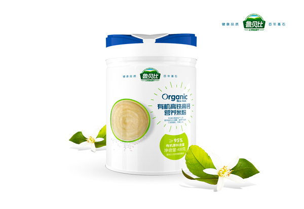 魯貝比有機(jī)高鐵高鈣營(yíng)養(yǎng)米粉 聽裝