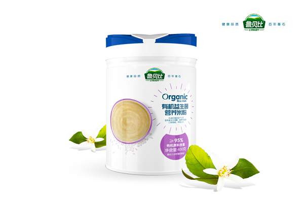 魯貝比有機(jī)益生菌營(yíng)養(yǎng)米粉 聽裝