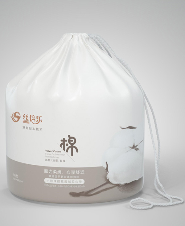 絲倍樂(lè)小珍珠提花魔絨柔巾卷