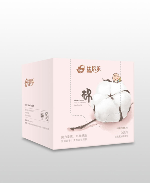 絲倍樂(lè)親柔魔絨棉柔巾