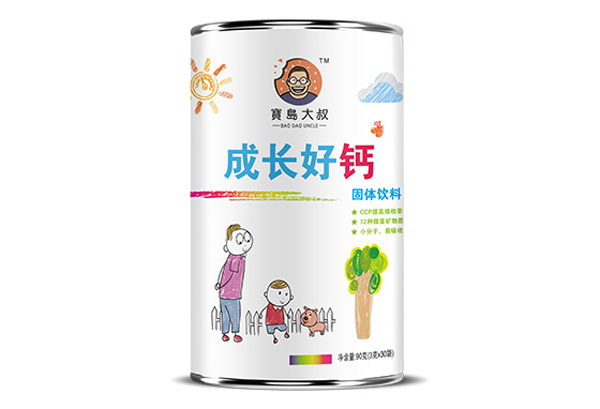 寶島大叔成長(zhǎng)好鈣固體飲料