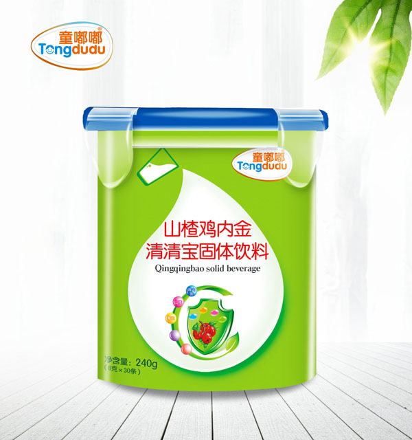 童嘟嘟山楂雞內(nèi)金清清寶固體飲料 樂扣裝