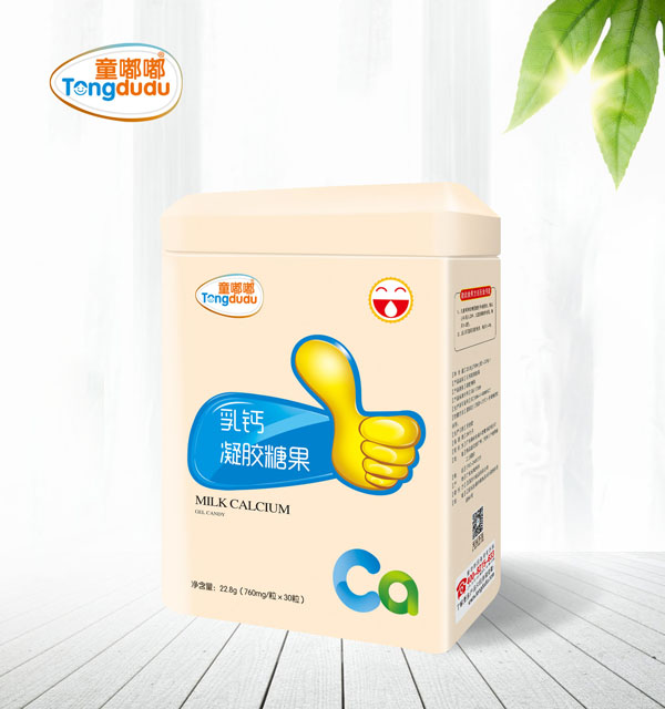 童嘟嘟乳鈣凝膠糖果 方聽