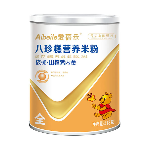 愛蓓樂八珍糕營養(yǎng)米粉-核桃山楂雞內金