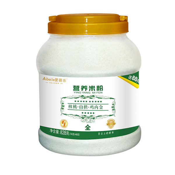 愛蓓樂營養(yǎng)米粉-核桃山楂雞內金828g