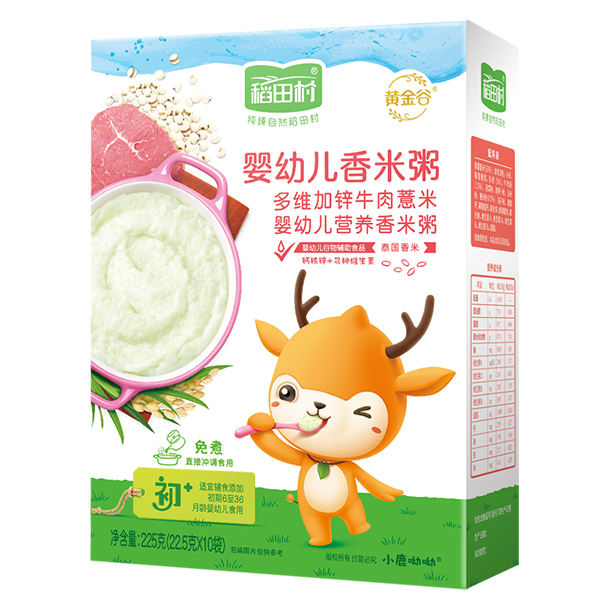 稻田村營養(yǎng)香米粥-牛肉薏米