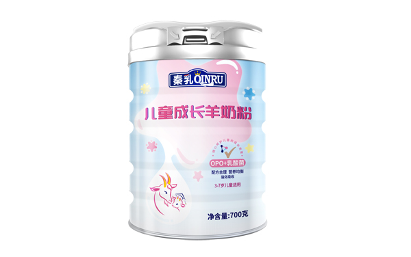 秦乳兒童成長(zhǎng)羊奶粉 罐裝