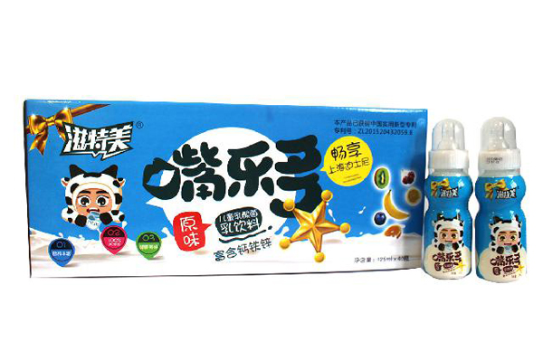 滋特美嘴樂多兒童乳酸菌乳飲料 原味40瓶裝 藍(lán)色