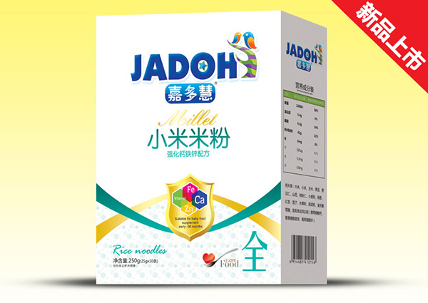 嘉多慧強(qiáng)化鈣鐵鋅配方-小米米粉(盒)