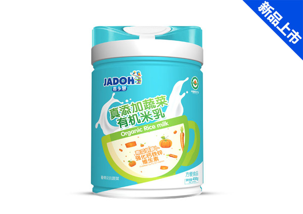 嘉多慧真添加蔬菜有機(jī)米乳-南瓜胡蘿卜