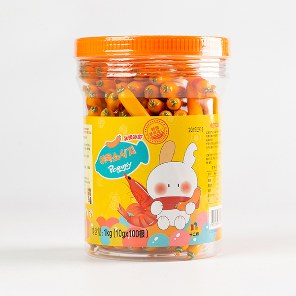 破耳兔鱈魚腸1000g 北京冰蝦味