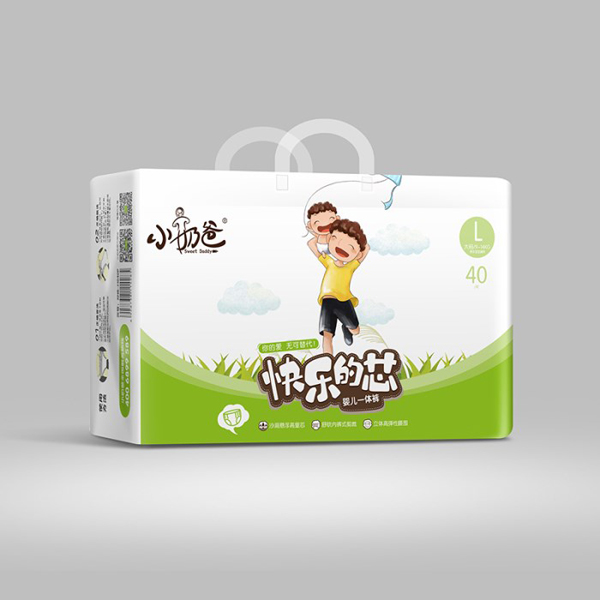 小奶爸快樂的芯嬰兒一體褲L40