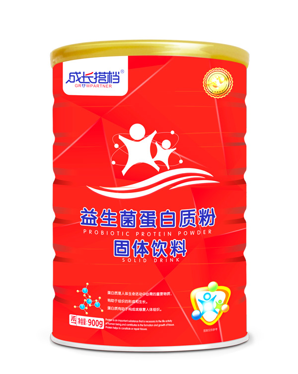 成長(zhǎng)搭檔益生菌蛋白質(zhì)粉