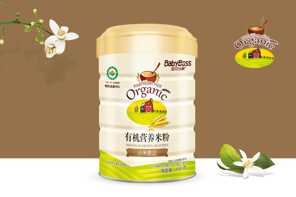 寶貝當(dāng)家小米淮山有機(jī)營養(yǎng)米粉 聽裝.