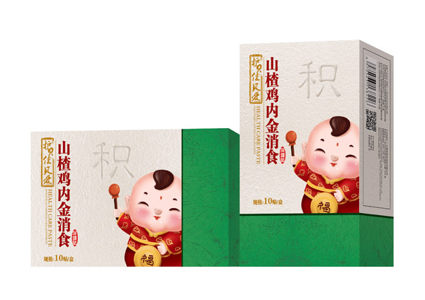 護貝佳貝愛山楂雞內(nèi)金消食保健貼