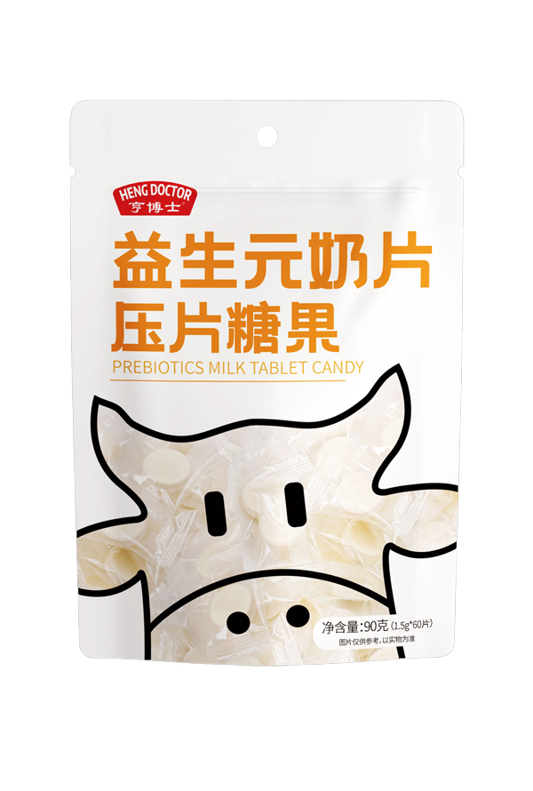 亨博士益生元奶片壓片糖果