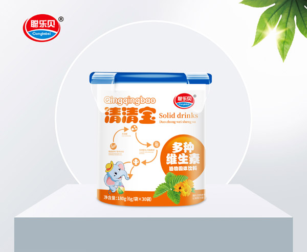 聰樂(lè)貝多種維生素清清寶 樂(lè)扣桶裝